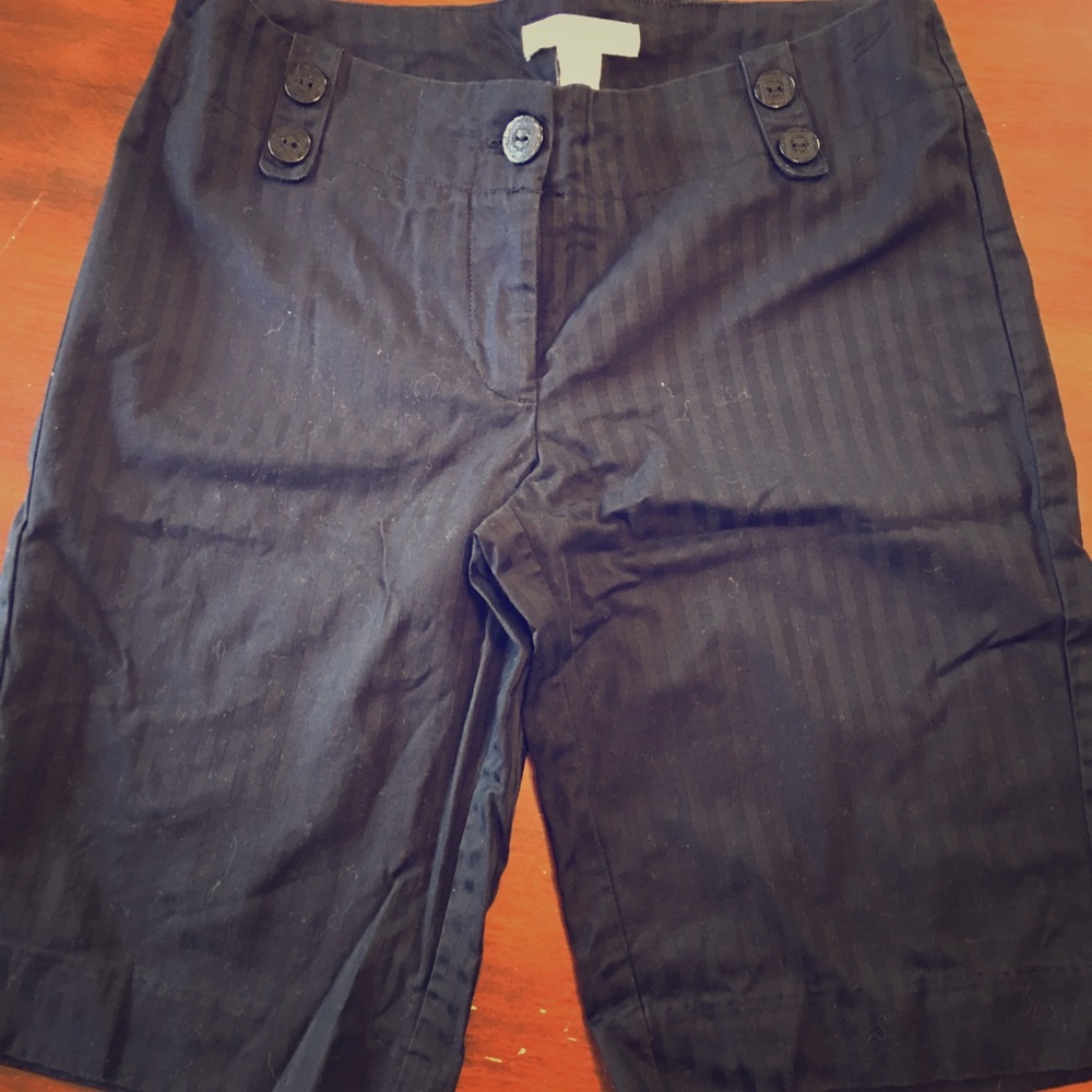 Black dress shorts